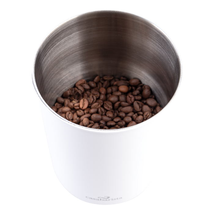 S/S VACUUM COFFEE CANISTER 1.3L WHITE