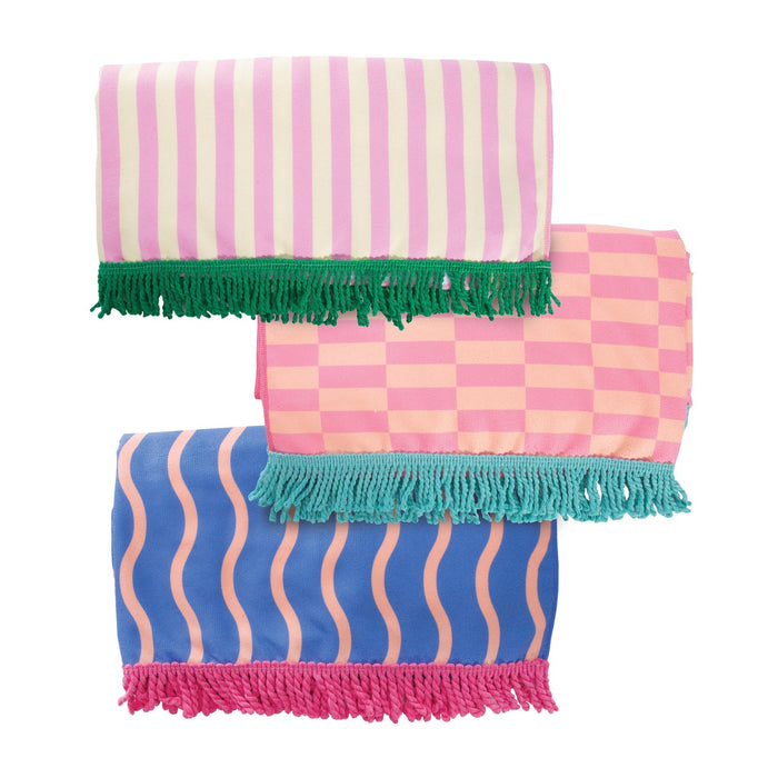 isGift Eclectic Summer - Quick Dry Tassel Towel