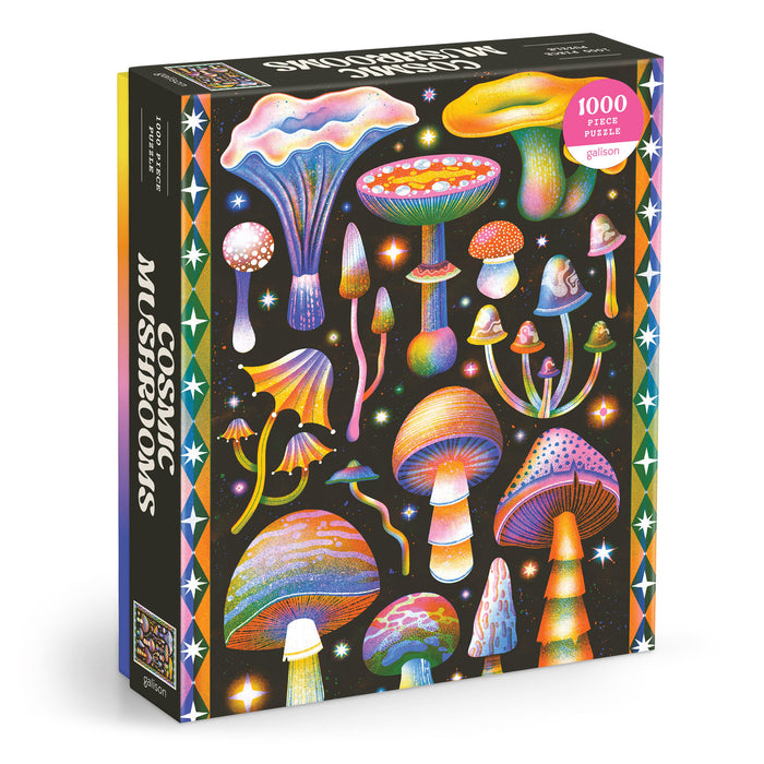 Galison Cosmic Mushrooms Puzzle 1000pcs Multi