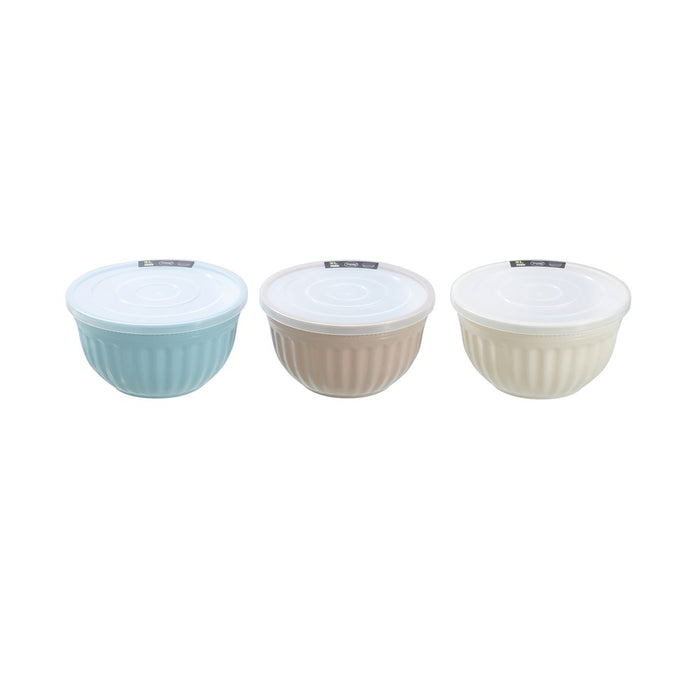 Lemon & Lime SALAD BOWL LIDDED 2L