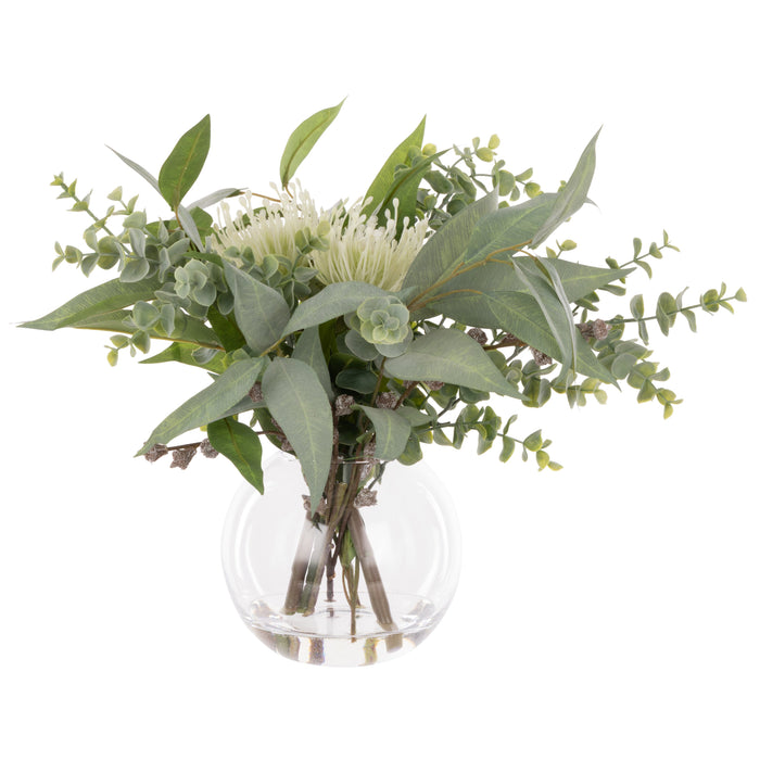 Rogue Pin Cushion Mix - Phoebe Vase Soft Green/Glass