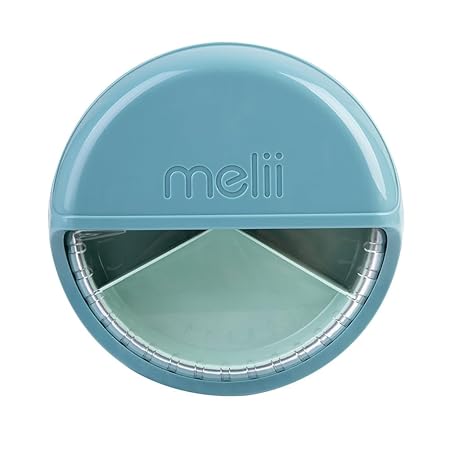 SPIN SNACK CONTAINER BLUE