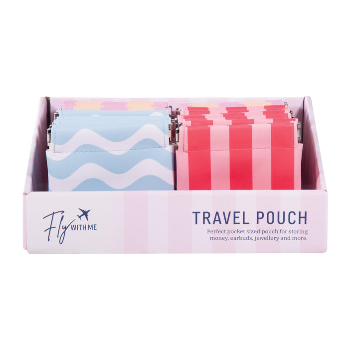 isGift Travel Pouch - Fly With Me CDU 16pcs/3 Assorted