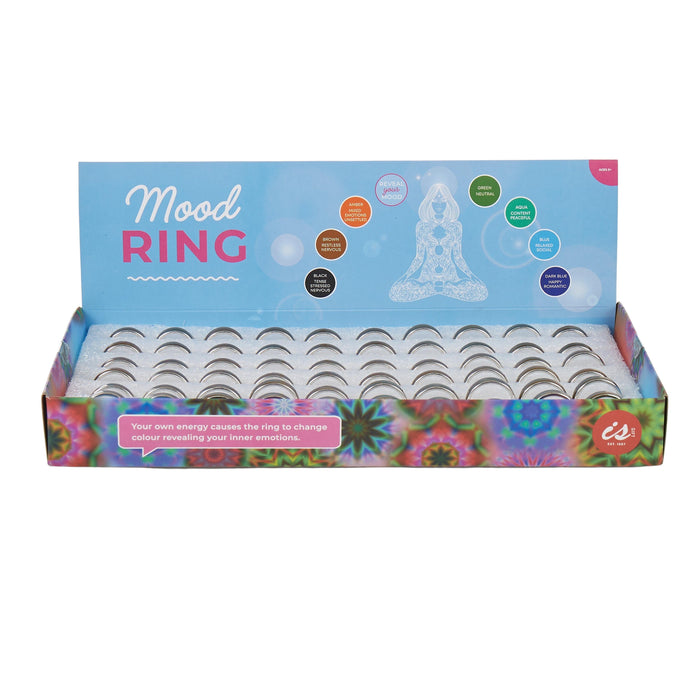 Discovery Zone Mood Rings CDU 60pcs Multi-Coloured