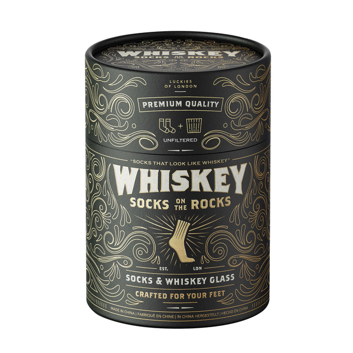 Luckies Whisky Socks on the Rocks Multi-Coloured