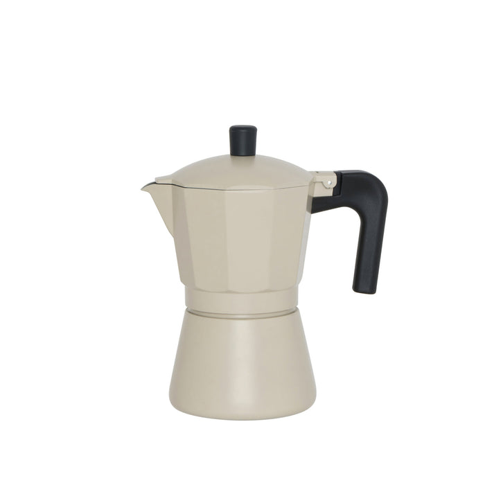 Leaf & Bean Piazza Stovetop Espresso Maker 6 Cups Oat
