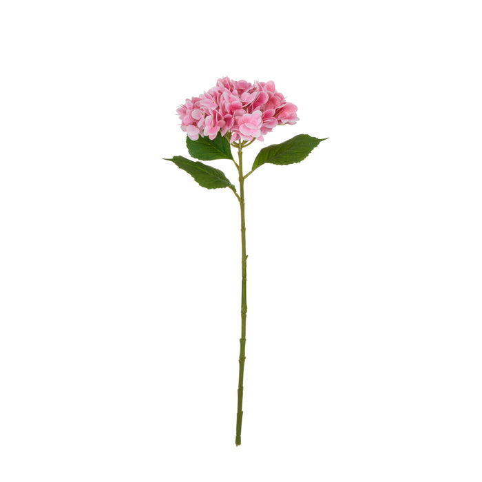 Rogue Hydrangea Stem Real Touch Pink