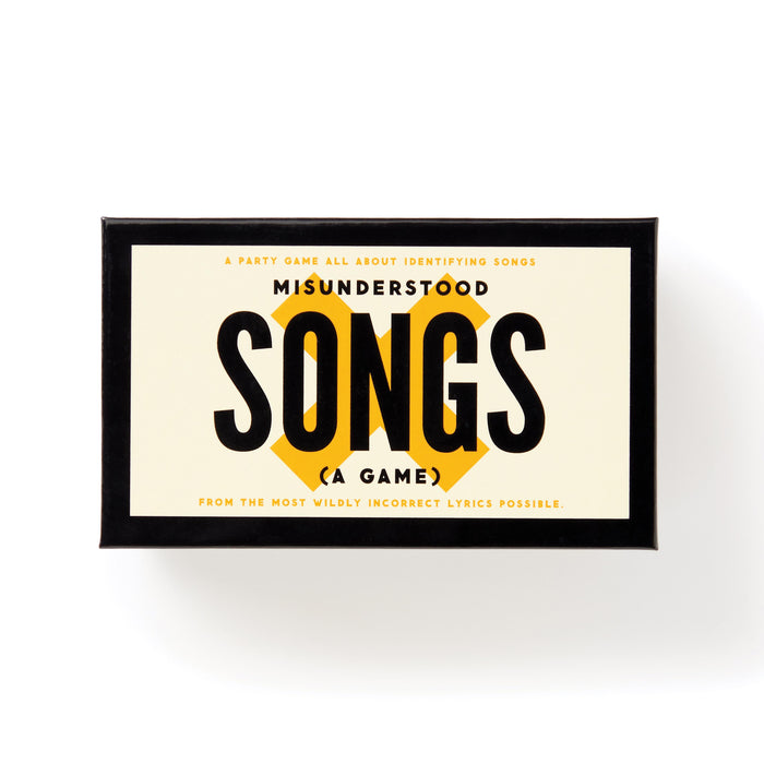 Brass Monkey Misunderstood Songs Game Multi-Coloured Box