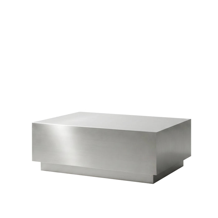 Grand Designs Hudson Coffee Table Stainless Steel