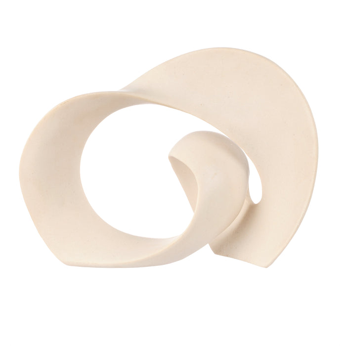 Amalfi Shilo Abstract Sculpture White