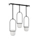 Umbra Triflora Hanging Planter White & Black