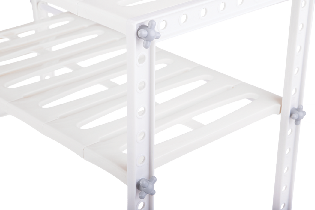 EXPANDABLE UNDER SINK ORGANISER WHITE