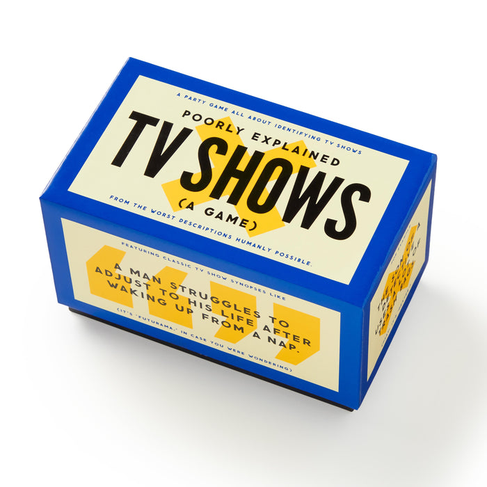 Brass Monkey Poorly Explained TV Shows Game Multi-Coloured