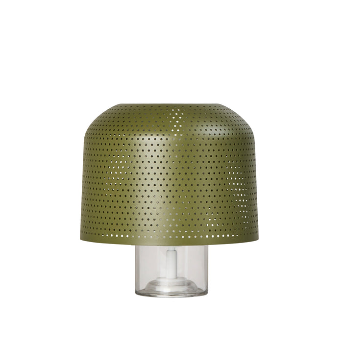 Amalfi Sky Table Lamp Green & Clear
