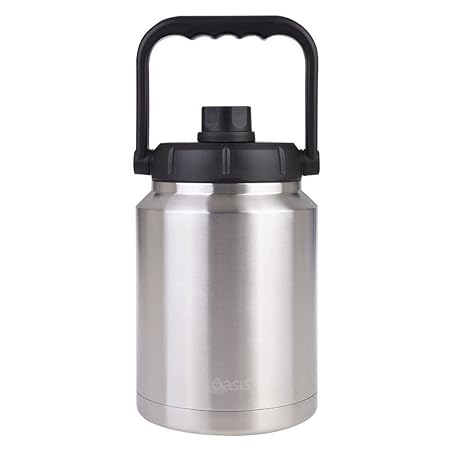 S/S INS. JUG W/CARRY HANDLE 2.1L SILVER
