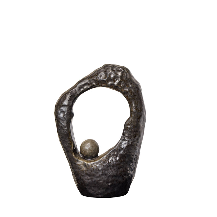 Amalfi Haven Sculpture Reative Black