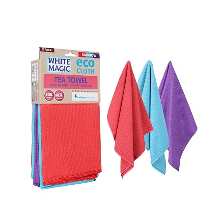 Tea Towel 3pack Rainbow