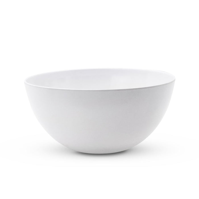 Lemon & Lime MELAMINE SALAD BOWL DEEP 25CM WHITE
