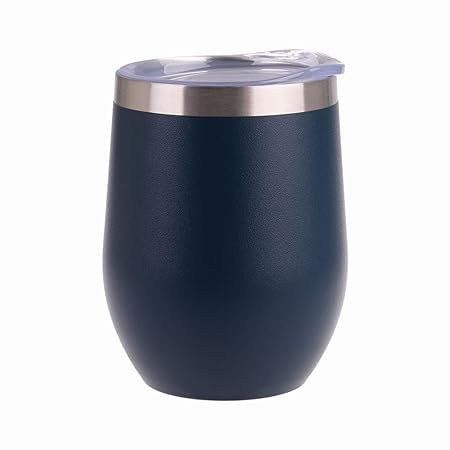 S/S D/WALL INS. WINE TUMBLER 330ML NAVY