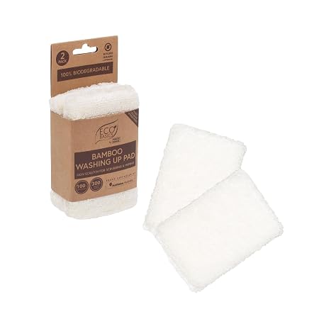 Eco Basics Bamboo Washing Up Pad 2 Pack