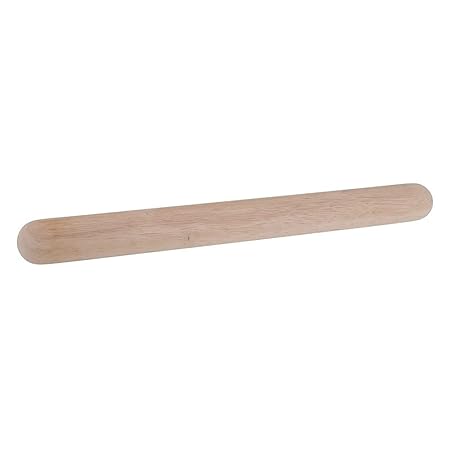 PASTRY ROLLING PIN 50CM X 5CM DIA - RUBBERWOOD