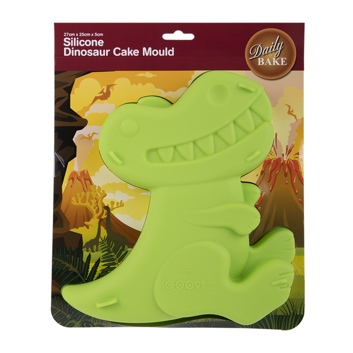 DINOSAUR CAKE MOULD GREEN