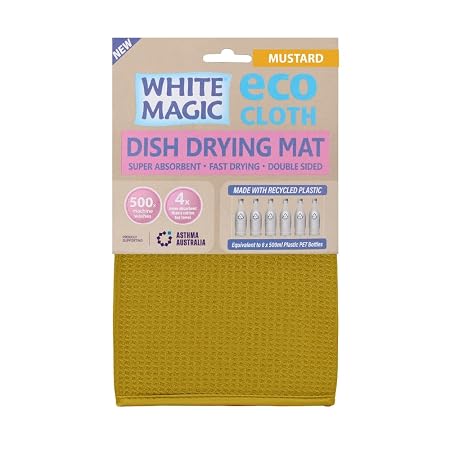 Drying Mat Mustard
