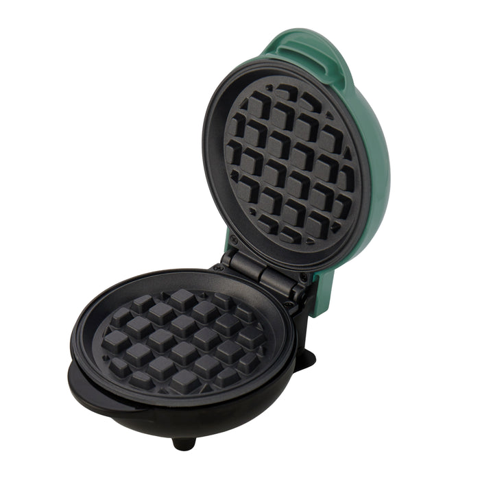Davis & Waddell Electric Mini Waffle Maker Green