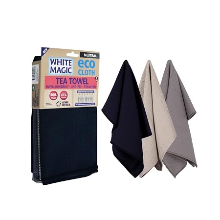 Tea Towel 3pack Neutral