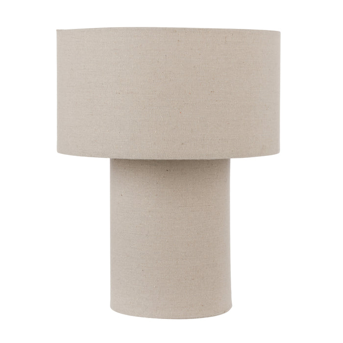 Emporium Hendrix Fabric Table Lamp Oat
