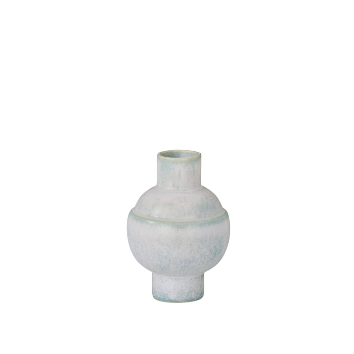 Amalfi Aria Reactive Glaze Vase Blue Reactive