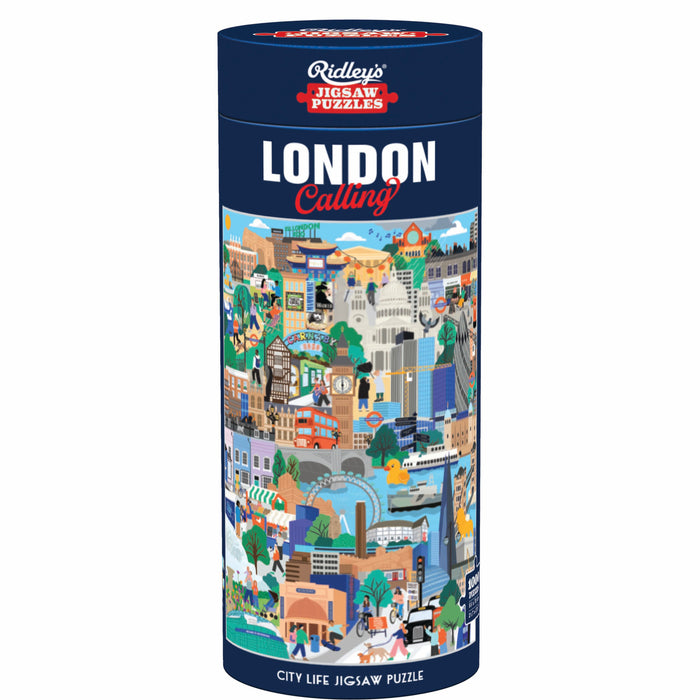Ridleys London Calling City Life Jigsaw Puzzle - 1000pcs Multi-Coloured