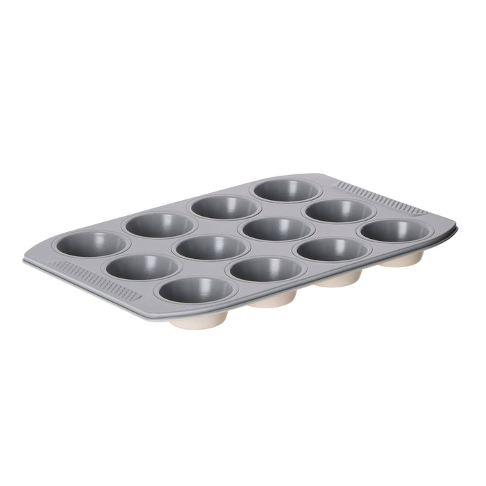 Davis & Waddell 12 Cups Muffin Pan Cream
