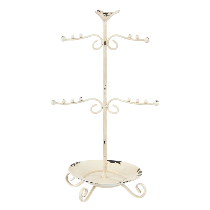 Society Home Ellis Jewellery Stand Cream