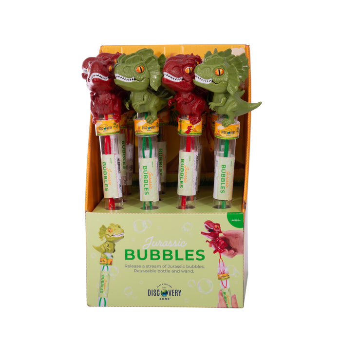 Discovery Zone Jurassic Bubbles CDU 12pcs/2 Assorted