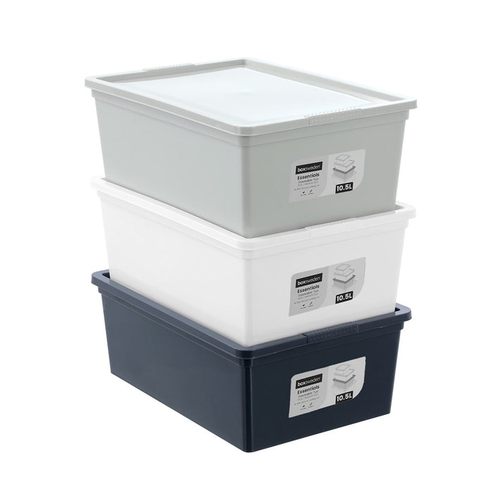 Boxsweden Essentials Stackable Tub 10.5L 36X26X13.5Cm