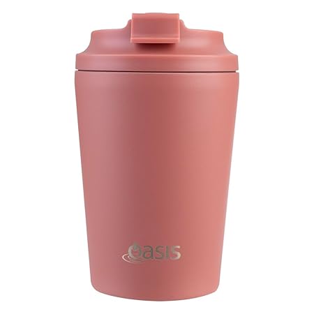 CERAMIC LINED S/S D/WALL INS. COFFEE CUP 360ML AUBURN