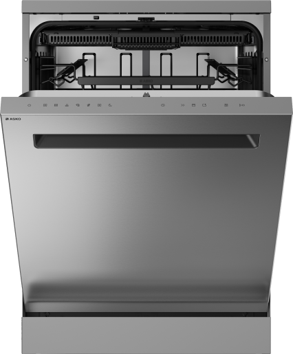ASKO HDFS143B 14-Place Setting Freestanding Dishwasher (Silver)