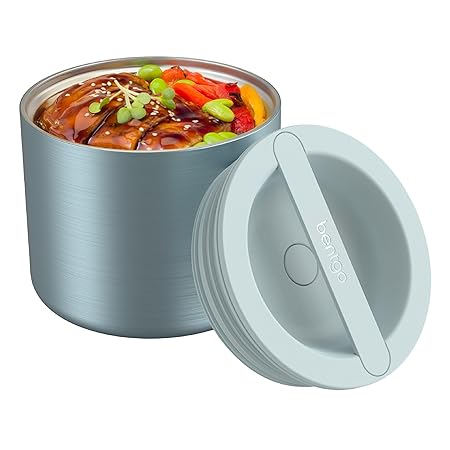 S/S INS. FOOD CONTAINER 560ML AQUA