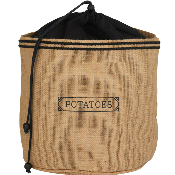 Davis & Waddell Potato Sack Natural & Black