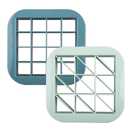BITE SIZE SANDWICH CUTTERS SET 2 BLUE - MINT