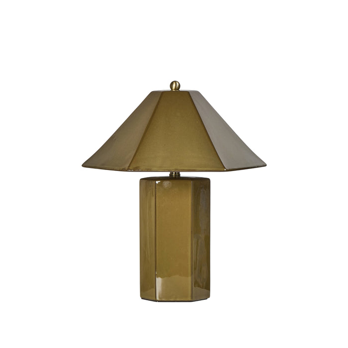 Amalfi Kairo Table Lamp Green