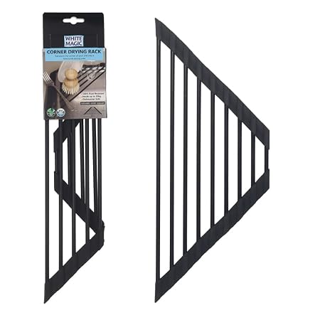 Corner Drying Rack Black