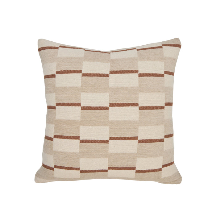 Amalfi Nira Cushion Natural & Brown