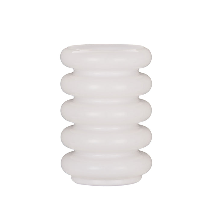 Amalfi Luma Glass Table Lamp White