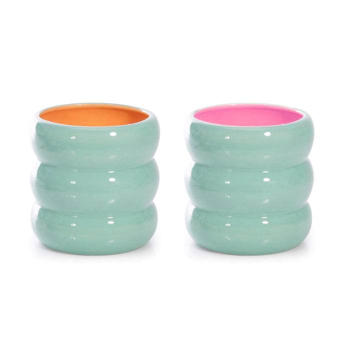 isGift Happy Mondays Plant Pot 2 Assorted
