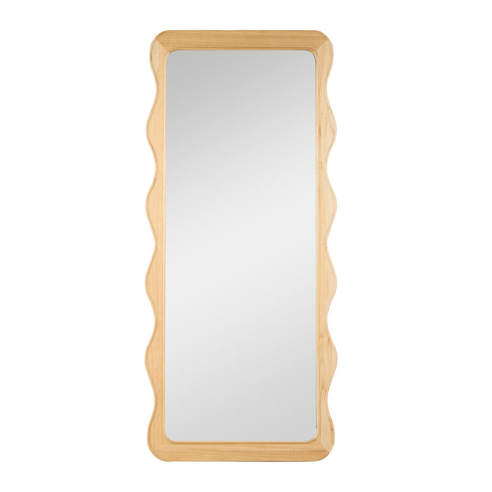 Amalfi Byron Floor Mirror Natural