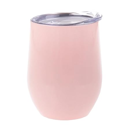 S/S D/WALL INS. WINE TUMBLER 330ML SOFT PINK