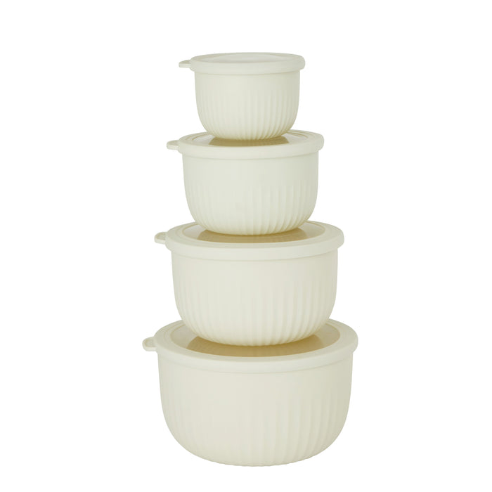 SVNA Stack & Store Deep 4pcs Set Cream