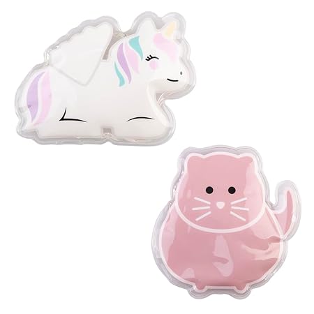 GEL ICE PACKS SET 2 (UNICORN - CAT)